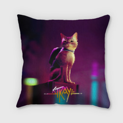 Подушка 3D Stray cat 