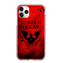 Чехол для iPhone 11 Pro Max матовый State of Decay Зомби Апокалипсис