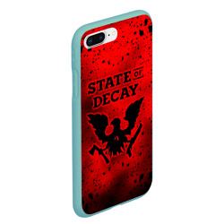 Чехол для iPhone 7Plus/8 Plus матовый State of Decay Зомби Апокалипсис - фото 2