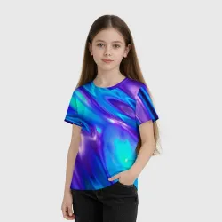 Детская футболка 3D Neon Holographic - фото 2