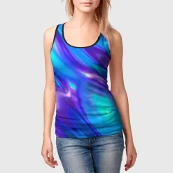 Женская майка 3D Neon Holographic - фото 2