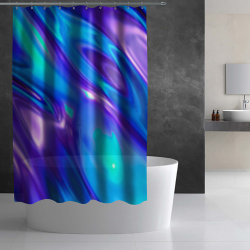 Штора 3D для ванной Neon Holographic - фото 2
