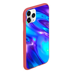 Чехол для iPhone 11 Pro Max матовый Neon Holographic - фото 2
