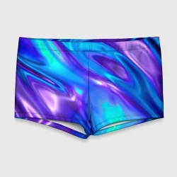 Мужские купальные плавки 3D Neon Holographic