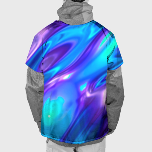 Накидка на куртку 3D Neon Holographic, цвет 3D печать - фото 2