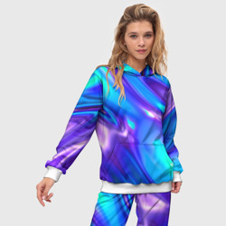 Женский костюм с толстовкой 3D Neon Holographic - фото 2