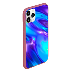 Чехол для iPhone 11 Pro Max матовый Neon Holographic - фото 2