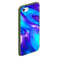 Чехол для iPhone 5/5S матовый Neon Holographic - фото 2