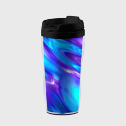 Термокружка-непроливайка Neon Holographic