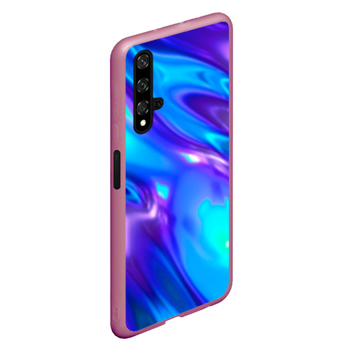 Чехол для Honor 20 Neon Holographic, цвет малиновый - фото 3