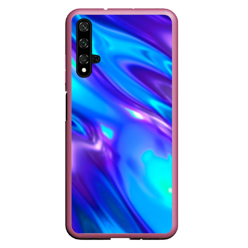 Чехол для Honor 20 Neon Holographic, цвет малиновый