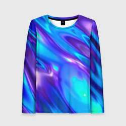 Женский лонгслив 3D Neon Holographic