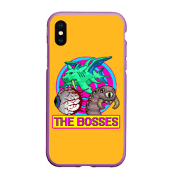 Чехол для iPhone XS Max матовый The Bosses of Terraria