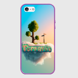 Чехол для iPhone 5/5S матовый Облако в Террарии