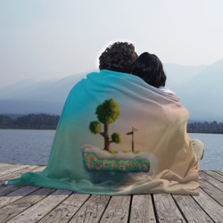 Плед 3D Облако в Террарии - фото 2