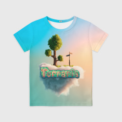 Детская футболка 3D Облако в Террарии
