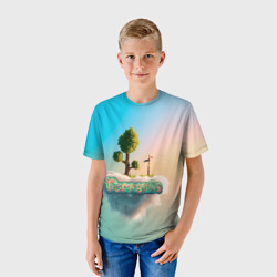 Детская футболка 3D Облако в Террарии - фото 2