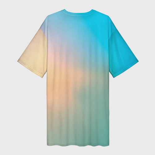 Платье-футболка 3D Облако в Террарии, цвет 3D печать - фото 2
