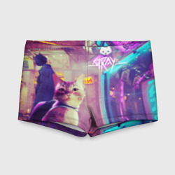 Детские купальные плавки 3D Stray Кот