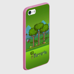Чехол для iPhone 5/5S матовый Лесок в Террарии - фото 2