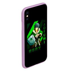Чехол для iPhone XS Max матовый Naofumi - The Rising of the Shield Hero - фото 2