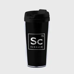 Термокружка-непроливайка SC - sarcasm 75 сарказм
