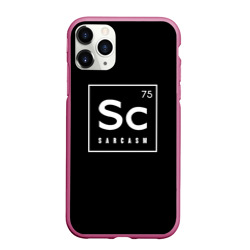 Чехол для iPhone 11 Pro Max матовый SC - SARCASM 75 | САРКАЗМ 
