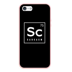 Чехол для iPhone 5/5S матовый SC - sarcasm 75 сарказм