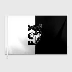 Флаг 3D FOX Лис