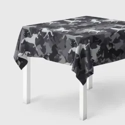 Скатерть 3D Табун Лошадей