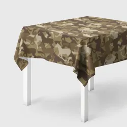 Скатерть 3D Бегущие Дикие Лошади
