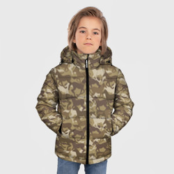 Зимняя куртка для мальчиков 3D Бегущие Дикие Лошади - фото 2