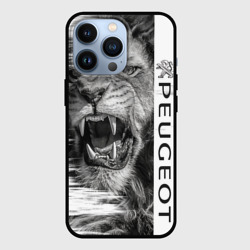 Чехол для iPhone 13 Pro Peugeot/lion