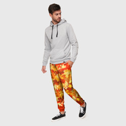 Мужские брюки 3D Кленовый листопад - фото 2