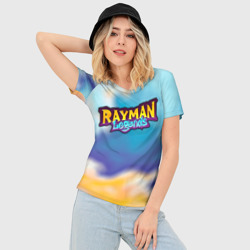Женская футболка 3D Slim Rayman Legends Легенды Рэймана - фото 2
