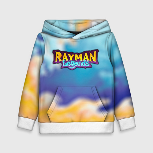 Детская толстовка с принтом Rayman Legends Легенды Рэймана, вид спереди №1