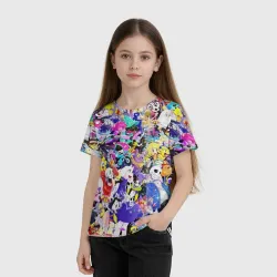 Детская футболка 3D Undertale pattern Heroes, все Герои игры - фото 2