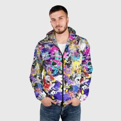 Мужская ветровка 3D Undertale pattern Heroes, все Герои игры - фото 2