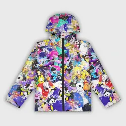 Женская ветровка 3D Undertale pattern Heroes, все Герои игры
