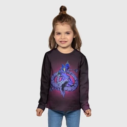 Детский лонгслив 3D Лунатик-сектант - фото 2