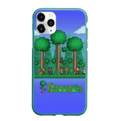 Чехол для iPhone 11 Pro Max матовый Лесок из Террарии