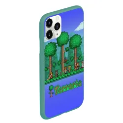 Чехол для iPhone 11 Pro Max матовый Лесок из Террарии - фото 2