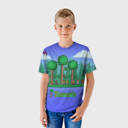 Детская футболка 3D Лесок из Террарии - фото 2