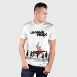 Мужская футболка 3D Slim Viral Theory Lagann Park - фото 2