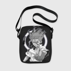 Сумка через плечо 3D Сенку с колбой - Доктор Стоун