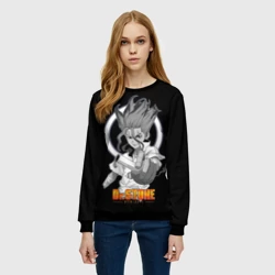 Женский свитшот 3D Сенку с колбой - Доктор Стоун - фото 2