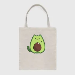 Шоппер BioNature Avo cat o подмигивает