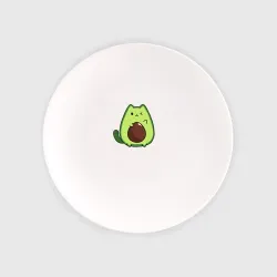 Тарелка Avo cat o подмигивает