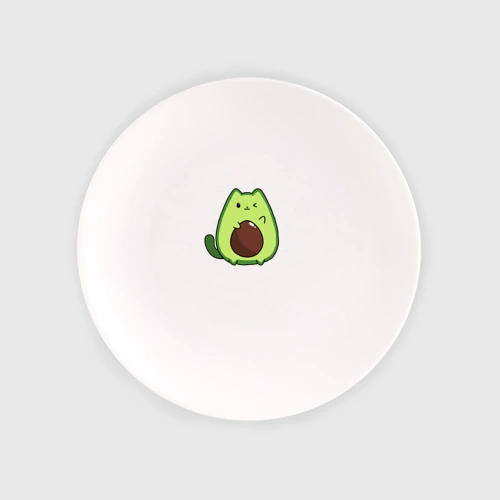 Тарелка Avo cat o подмигивает