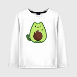 Детский лонгслив хлопок Avo cat o подмигивает